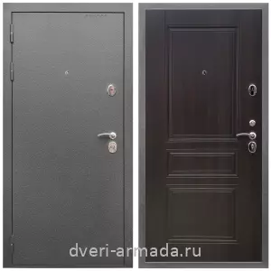 Входные двери с замками Mottura, Дверь входная Армада Оптима Антик серебро / МДФ 6 мм ФЛ-243 Эковенге
