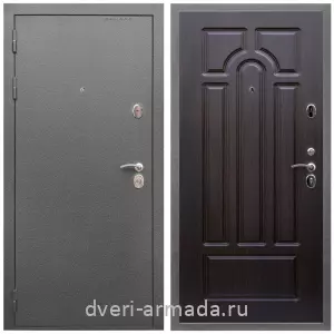Входные двери с замками Mottura, Дверь входная Армада Оптима Антик серебро / МДФ 6 мм ФЛ-58 Венге