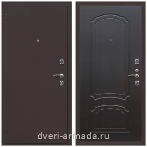 2 контура, Дверь входная Армада Комфорт Антик медь / МДФ 6 мм ФЛ-140 Венге