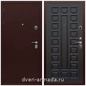 Входные двери с замками Mottura, Дверь входная Армада Люкс Антик медь / МДФ 16 мм ФЛ-183 Венге
