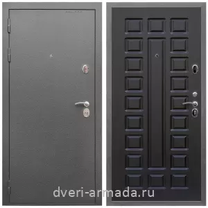 С порошковым напылением, Дверь входная Армада Оптима Антик серебро / МДФ 16 мм ФЛ-183 Венге
