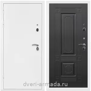 Для загородного дома, Дверь входная Армада Оптима Белая шагрень / МДФ 6 мм ФЛ-2 Венге
