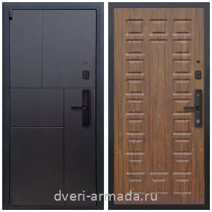 Толстые входные двери, Дверь входная Армада Бастион МДФ 16 мм Kaadas S500 / МДФ 16 мм ФЛ-183 Мореная береза