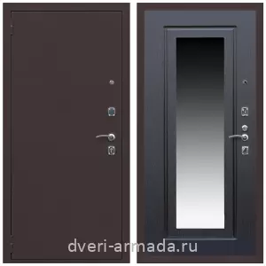 Входные двери 2050 мм, Дверь входная Армада Комфорт Антик медь / МДФ 16 мм ФЛЗ-120 Венге