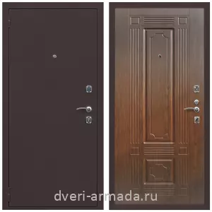 Входные металлические двери в Московской области, Дверь входная Армада Комфорт Антик медь / МДФ 6 мм ФЛ-2 Морёная береза