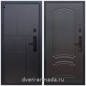 Толстые входные двери, Дверь входная элитная Армада Бастион МДФ 16 мм Kaadas S500 / МДФ 6 мм ФЛ-140 Венге