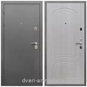 Входные двери с замками Mottura, Дверь входная Армада Оптима Антик серебро / МДФ 6 мм ФЛ-140 Дуб белёный