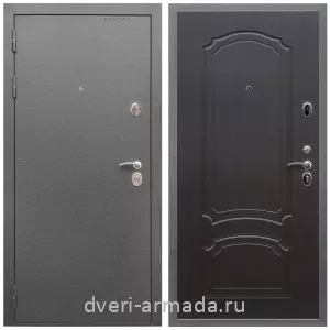 Входные двери с замками Mottura, Дверь входная Армада Оптима Антик серебро / МДФ 6 мм ФЛ-140 Венге