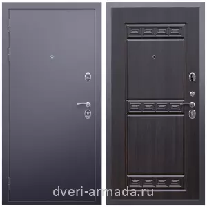 Одностворчатые входные двери, Дверь входная Армада Люкс Антик серебро / МДФ 10 мм ФЛ-242 Эковенге