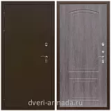 Парадные, Дверь входная железная уличная в дом Армада Термо Молоток коричневый/ ФЛ-138 Дуб филадельфия графит для дачи на заказ от производителя
