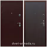 МДФ с фрезеровкой, Недорогая дверь входная Армада Люкс Антик медь / ПЭ Венге