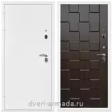 Дверь входная Армада Оптима Белая шагрень / МДФ 16 мм ОЛ-39 Эковенге
