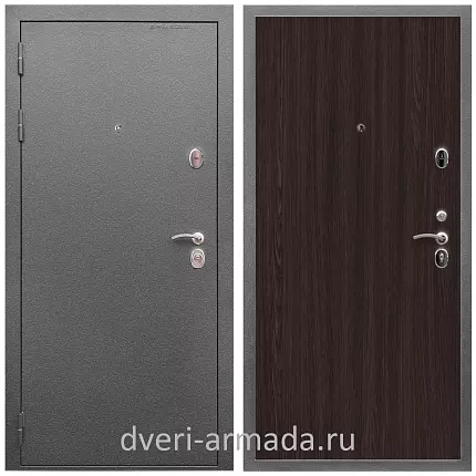 Дверь входная Армада Оптима Антик серебро / МДФ 6 мм ПЭ Венге