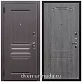 Входные двери МДФ с двух сторон, Дверь входная железная Армада Экстра ФЛ-243 Эковенге / ФЛ-138 Дуб Филадельфия графит на заказ