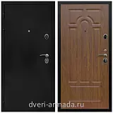 3 контура, Дверь входная Армада Престиж Черная шагрень / ФЛ-58 Морёная берёза