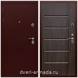 Наружные, Дверь входная в квартиру Армада Люкс Антик медь / ФЛ-102 Эковенге утепленная с двух сторон уличная