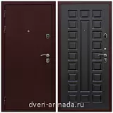 Входные двери модерн, Дверь входная Армада Престиж Антик медь / ФЛ-183 Венге